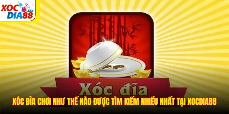 Xóc đĩa chơi như thế nào được tìm kiếm nhiều nhất tại Xocdia88